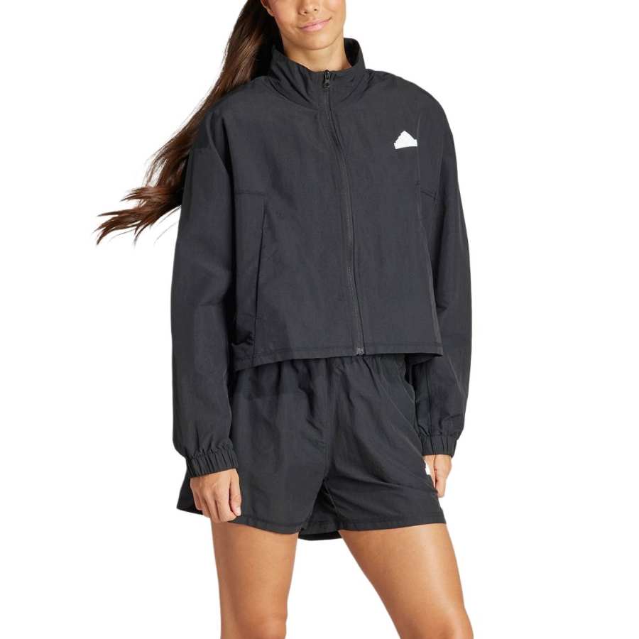 Adidas Adidas Track Gametime Suit Casual Suit Women's Black