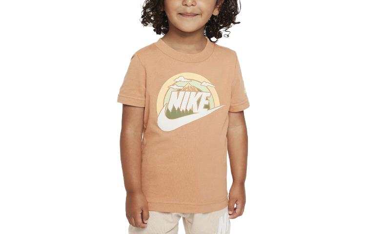 Nike Nike T Shirt Kids' Apparel Wilderness Futura Tee Brown Infant And Toddler