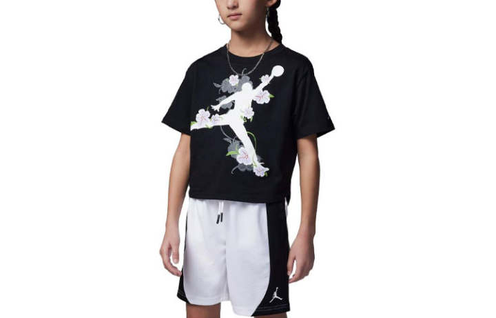 Jordan Jordan Kids T Shirts Crew Neck Moderate