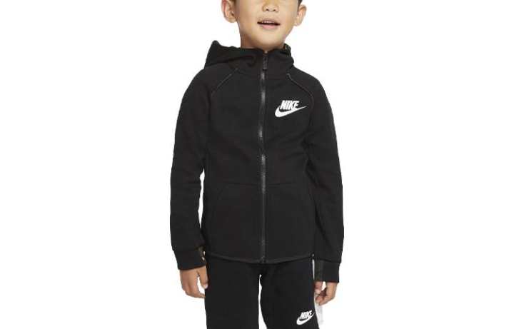 Nike Nike Sweatshirt Sportswear Tech Fleece Black Kids'