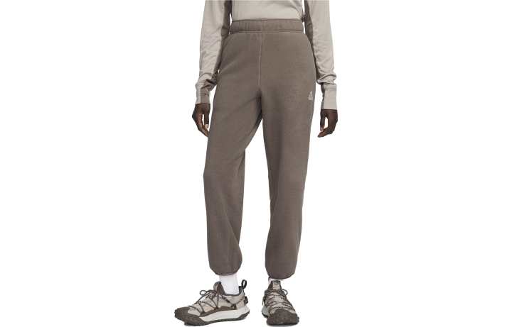 Nike Nike Knitted Sweatpants Women's Khaki Moderate Cuffed Pants