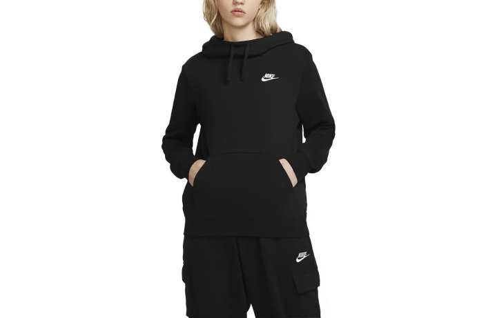 Nike Nike Sweatshirts Women's Black Hooded Moderate Regular