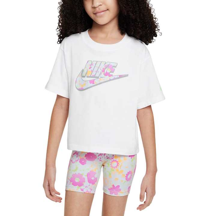 Nike Nike Flow T Shirt White Children Aged 3 7 Years Old