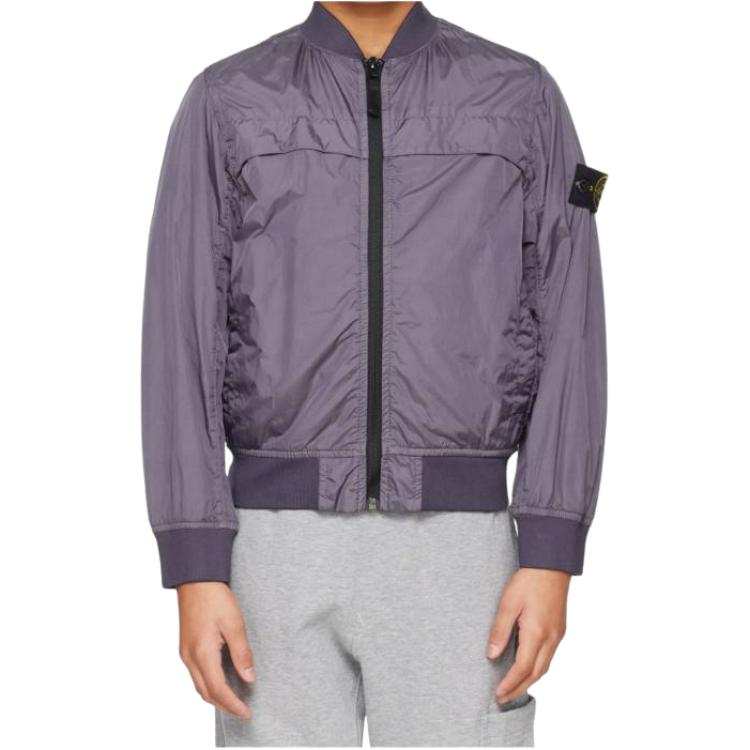STONE ISLAND Jackets & Coats Purple Teenagers