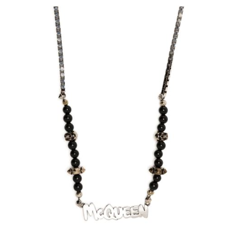 Alexander McQueen Alexander McQueen Necklaces Men's Silver