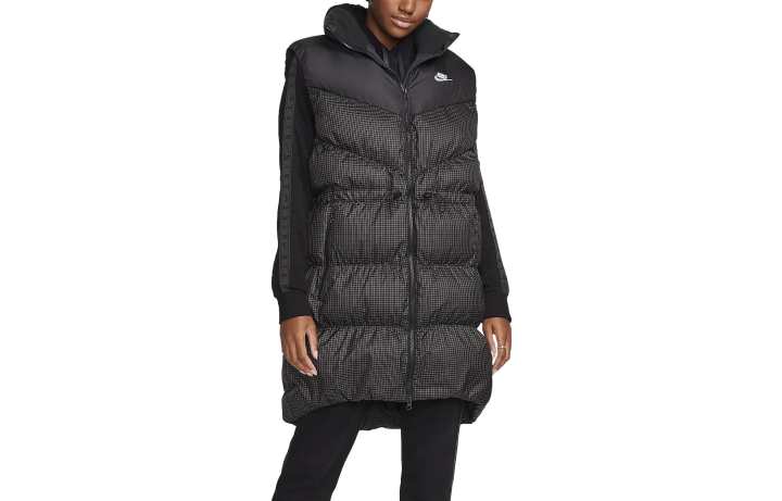 Nike Nike Vests Women's Black Stand Collar Moderate Other