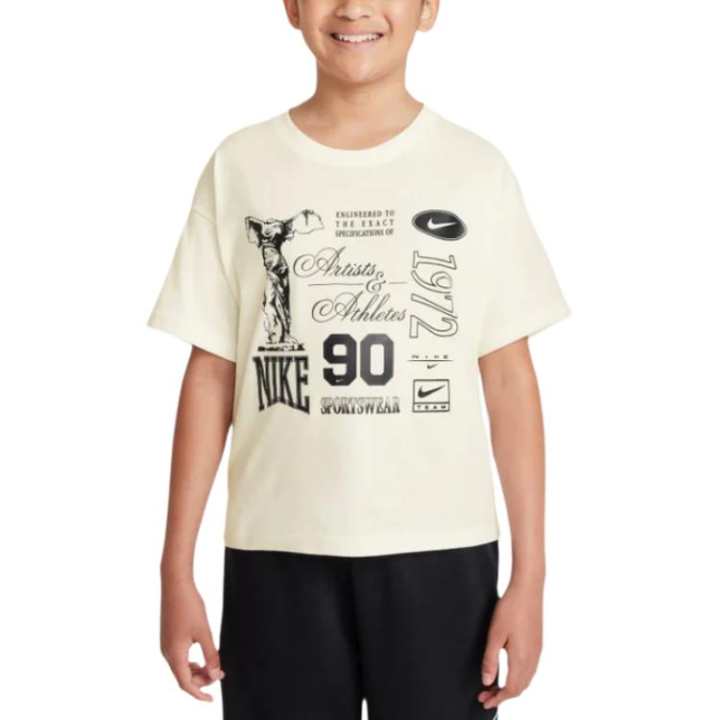 Nike Nike Sportswear T Shirt Yellow Kids'