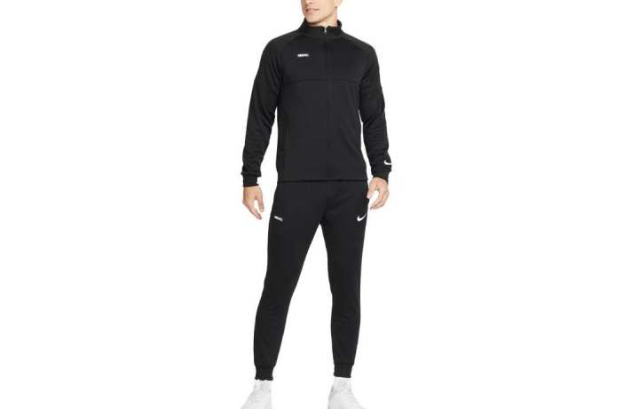 Nike Nike Casual Sportswear Men's Black Stand Collar Moderate