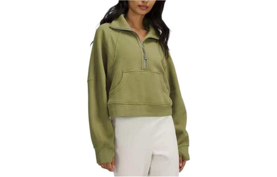 Lululemon Scuba Series Sweatshirts Women's Stand Collar Moderate Regular