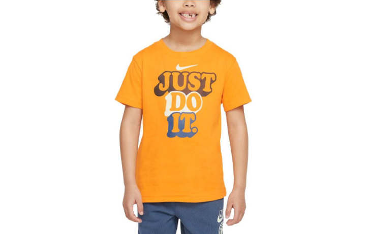 Nike Nike Kids T Shirts Crew Neck Moderate