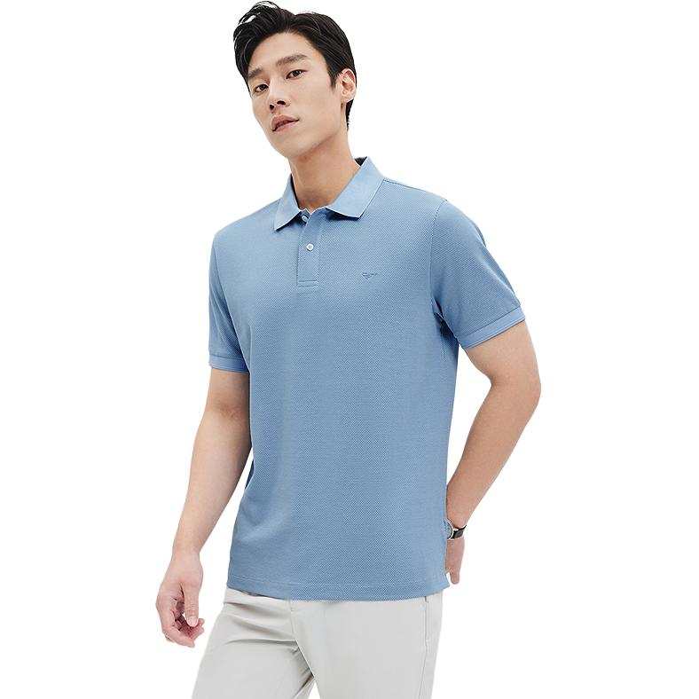 SEPTWOLVES Polo Shirts Men's Lapel Moderate Straight Fit