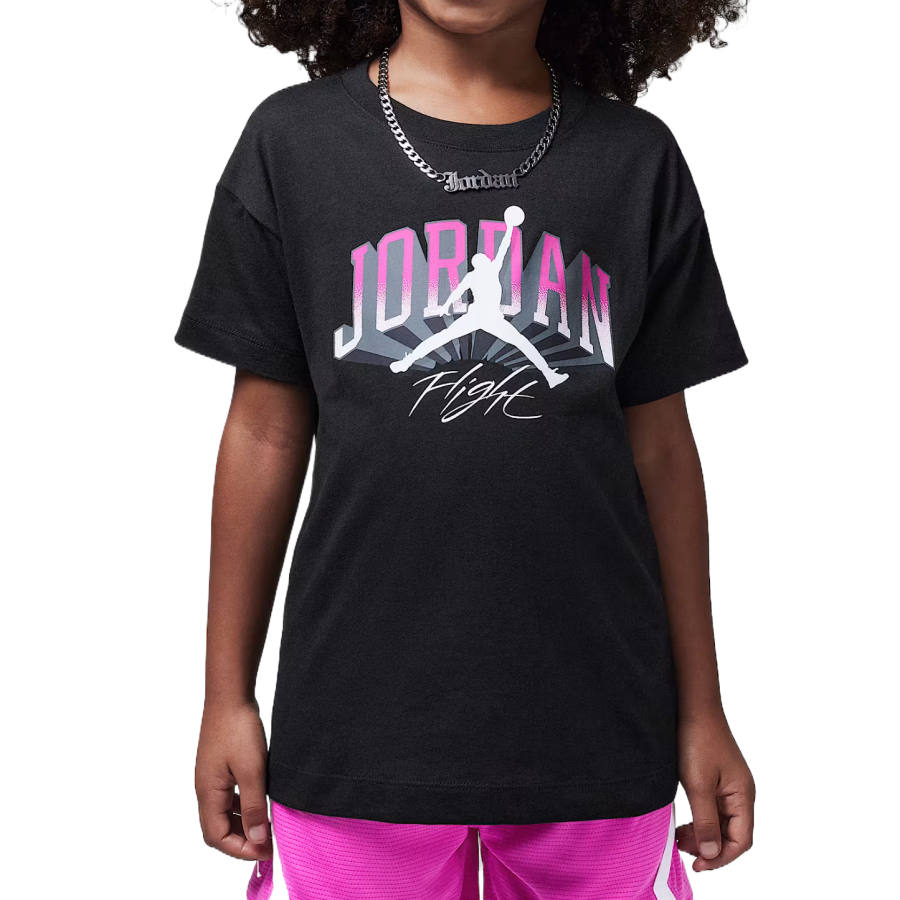 Jordan Jordan Flight T Shirt FW24 Black Children Aged 3 7 Years Old