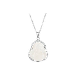 SHEPANEE Chalcedony Jade Necklaces Women's