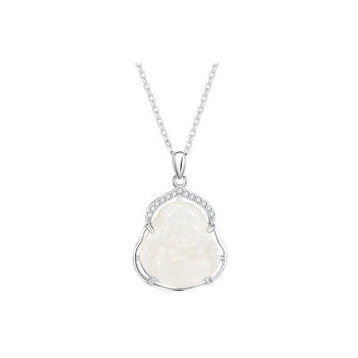 SHEPANEE Chalcedony Jade Necklaces Women's