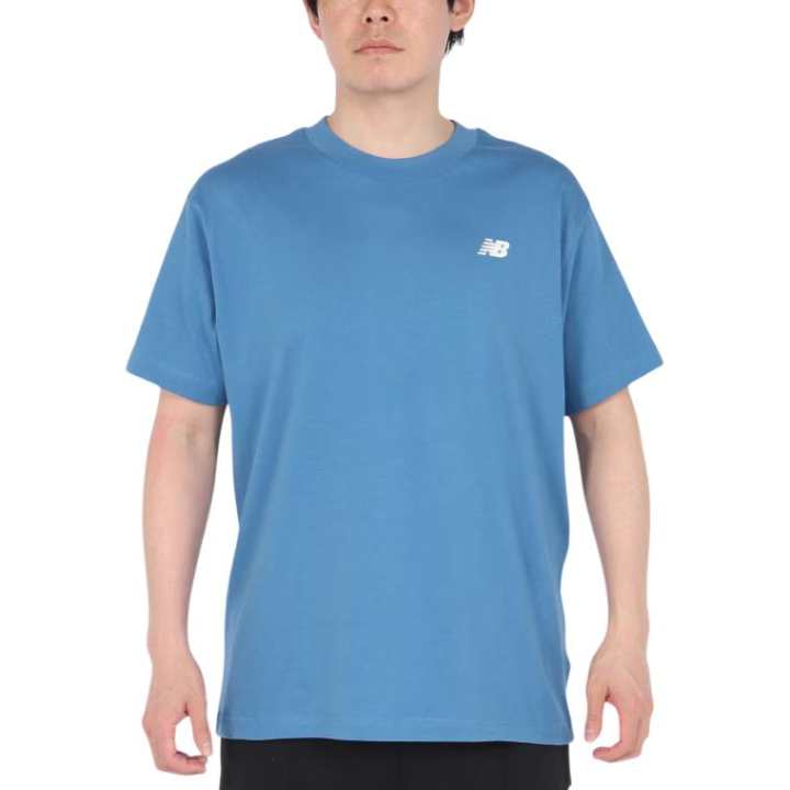 New Balance New Balance T Shirts Men's Blue Crew Neck
