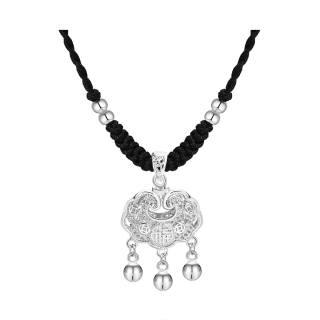 LIANDUO Sterling Silver Necklaces Women's Silver