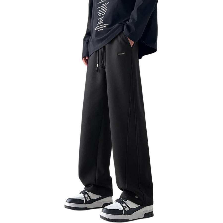 Tonlion Casual Pants Unisex Black