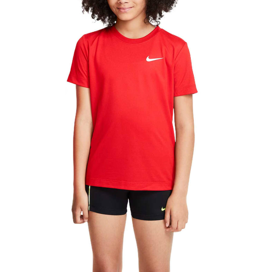 Nike Nike Dri FitBig T Shirt Legend Red Teenagers