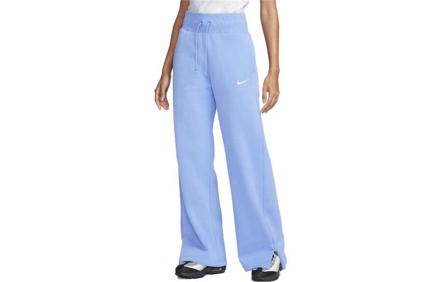 Nike Nike Casual Pants Women's Blue Moderate Straight Fit Pants