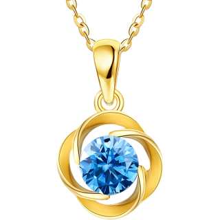 D.Get Gold Necklace Unisex
