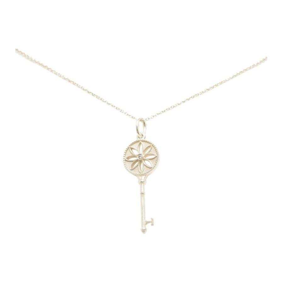 TIFFANY & CO. TIFFANY & CO. Pre-Owned 2000-2020 Diamond Daisy Key Necklace