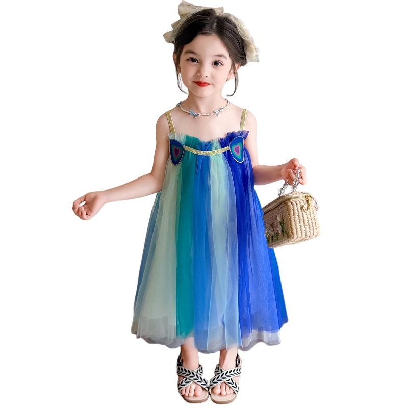 Lanza Dress Blue Children Aged 3 7 Years Old