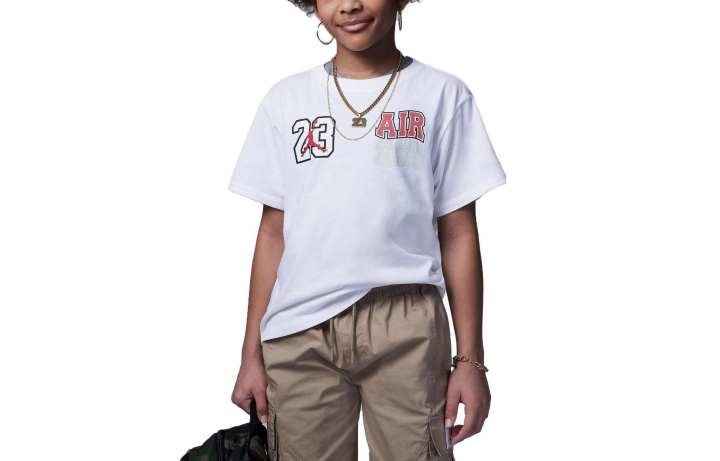 Jordan Jordan Kids T Shirts Crew Neck Moderate