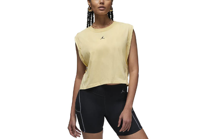 Jordan Jordan Tank Tops Women's Lemon Straight Fit