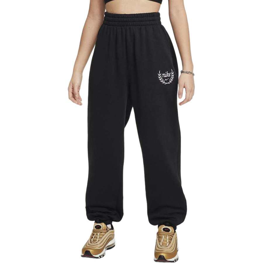 Nike Nike Full Length Pants Sportswear Club Teenagers Black/White