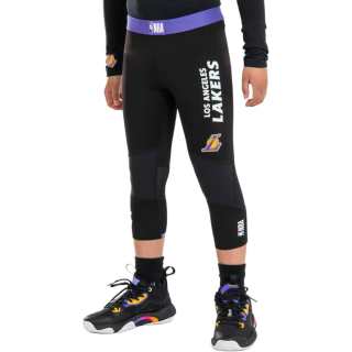 DECATHLON Full Length Pants Black/Cyan Lotus Kids'