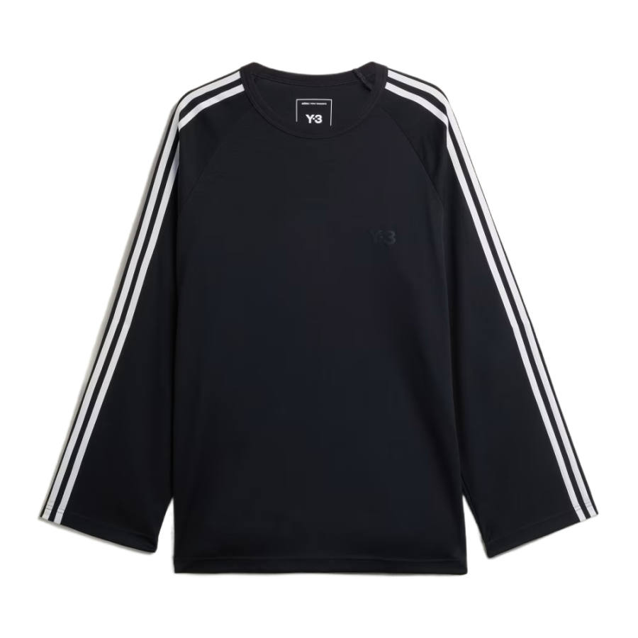 Y-3 Adidas Free Shipping With AdiClub Y 3 Long Sleeve Tee 3 Stripes