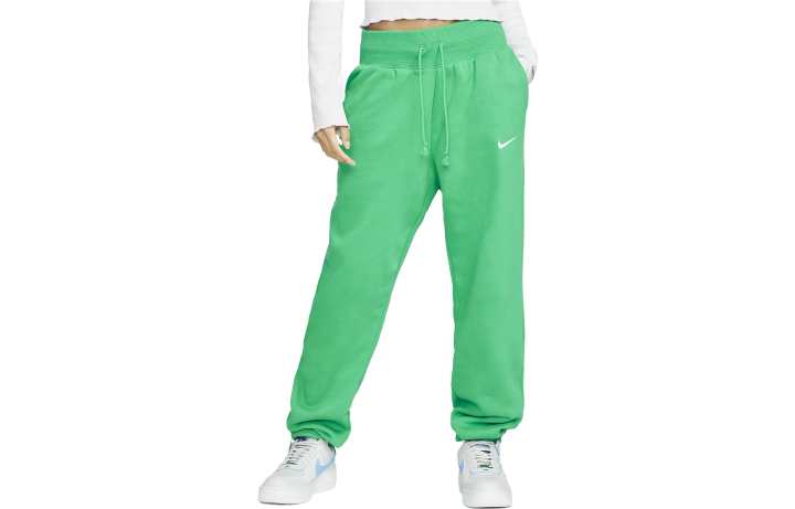 Nike Nike Knitted Sweatpants Women's Green Moderate Cuffed Pants