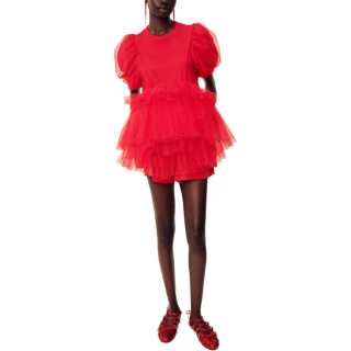 Simone Rocha puff-sleeved T-shirt