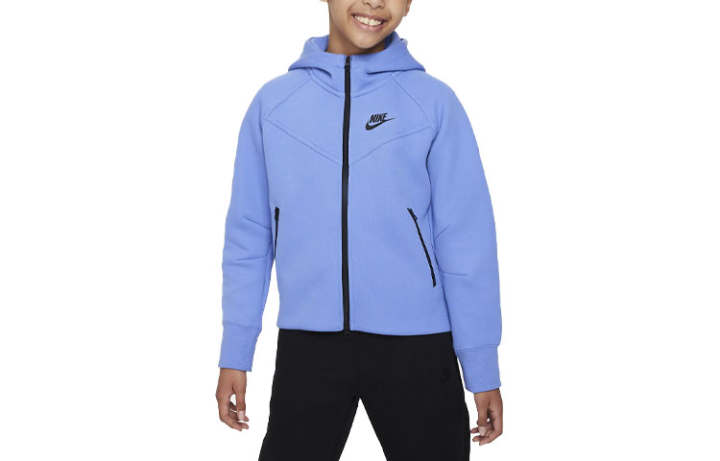 Nike Nike Sweatshirt Sportswear Tech Fleece Blue Kids'