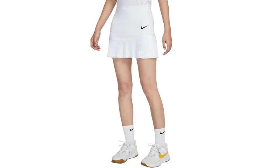 Nike Nike SS24 DRI FIT Casual Short Skirts Women's White/White/Black