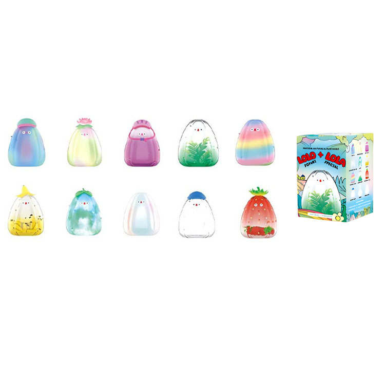 POP MART POP MART FLABJACKS Magical Natural Sofubi Collection Mystery Boxes Single Mystery Box/Full Box 10 Pcs