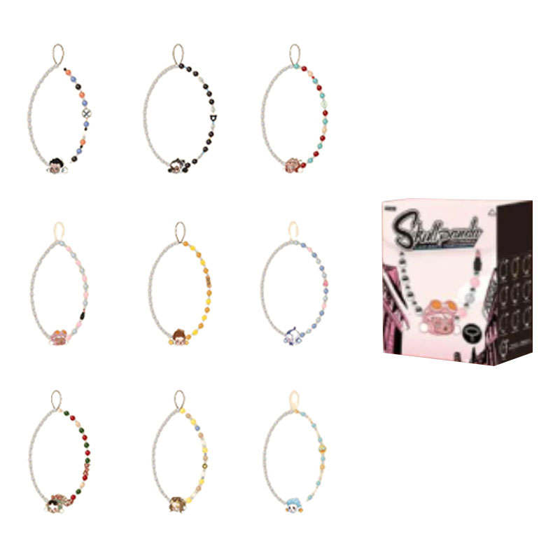 POP MART POP MART SKULLPANDA Tomorrow's Early Morning Commute Collection, Hanging Chain Mystery Boxes