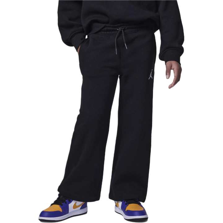 Jordan Jordan Knitted Sweatpants Icon Play Wide Leg Pants Black Kids'