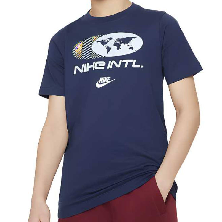 Nike Nike T Shirt Midnight Marine Children Aged 3 7 Years Old