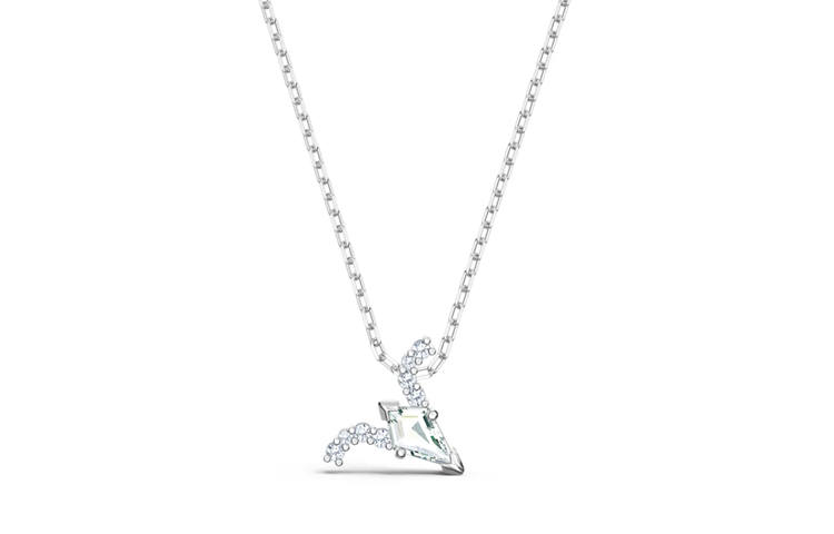 Swarovski Zodiac II Alloy Imitation Crystal Necklaces Women's Silver