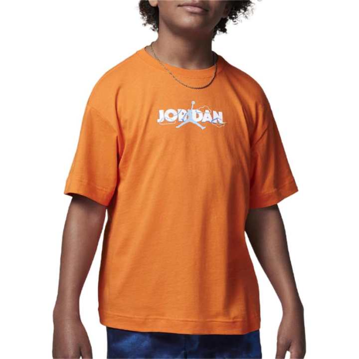 Jordan Jordan Air T Shirt Orange Kids'