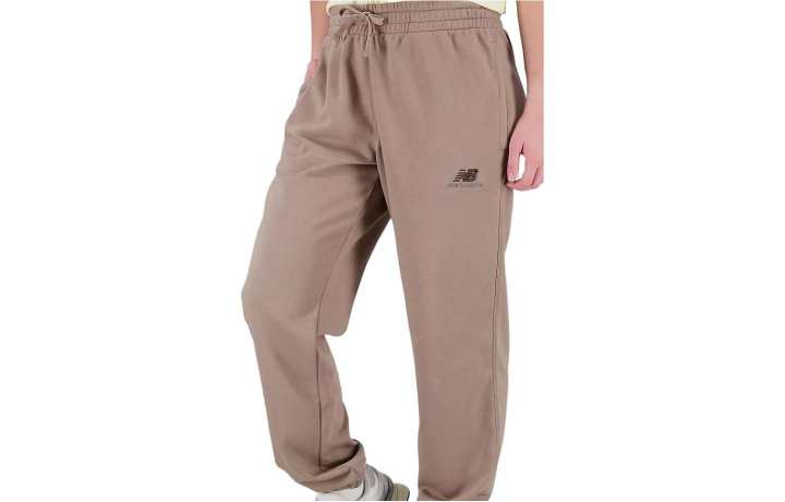 New Balance New Balance Knitted Sweatpants Unisex Light Brown Moderate Cuffed Pants