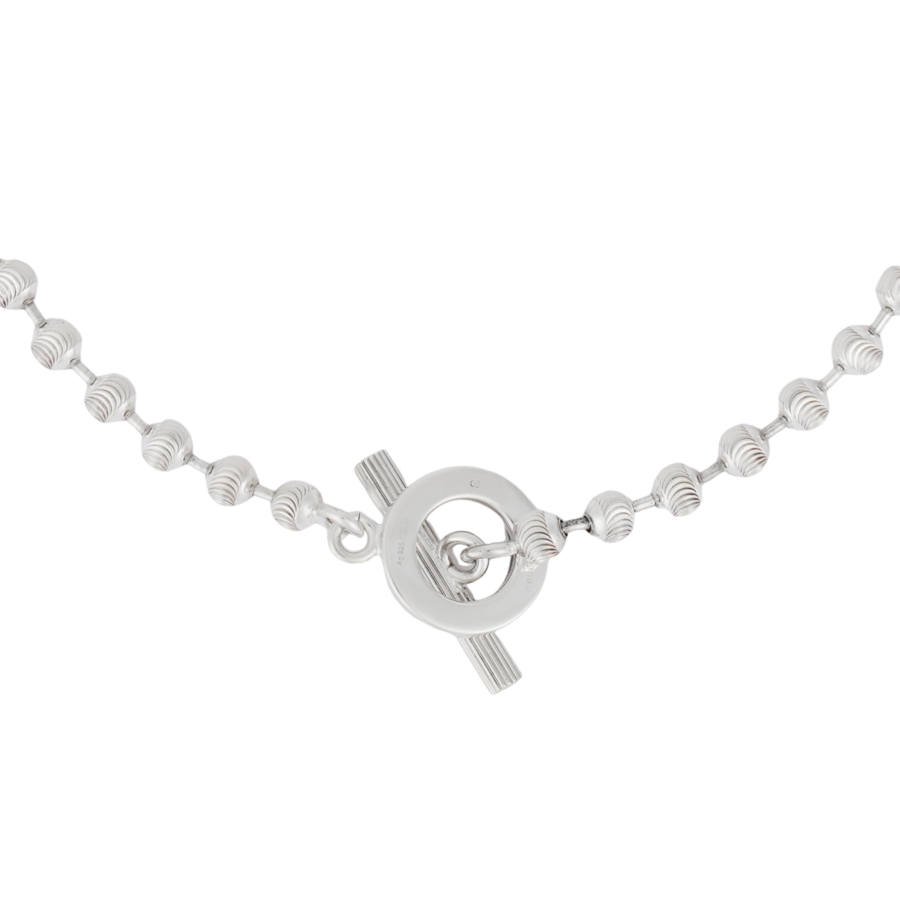 GUCCI GUCCI Interlocking 925 Sterling Silver Necklaces Women's
