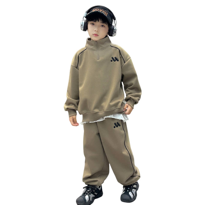 Lanza Kids Casual Sportswear Stand Collar Moderate