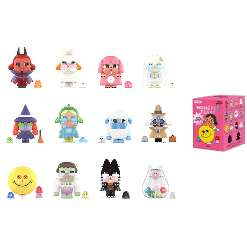 POP MART CRYBABY Monster's Tears Collection Mystery Boxes Single Mystery Box/Whole Box 12 Pcs