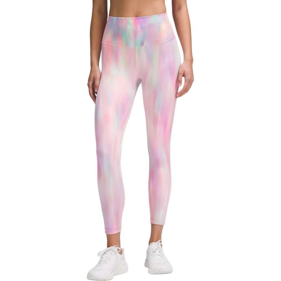 Lululemon Wunder Train Sports Pants Women's Psychedelic Facial Cleanser