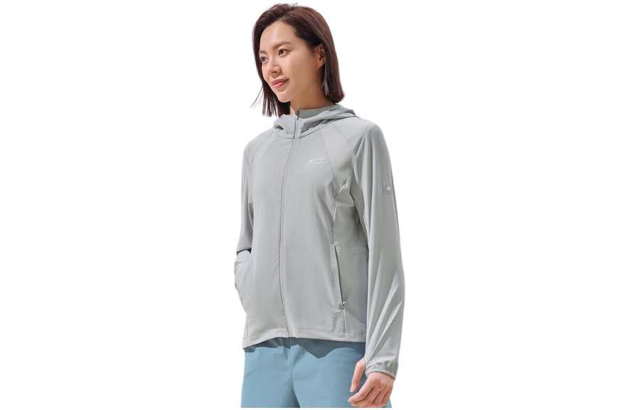 TOREAD Waterproof UV Protection Sun Protection Clothing Women's Mountain Shadow Gray