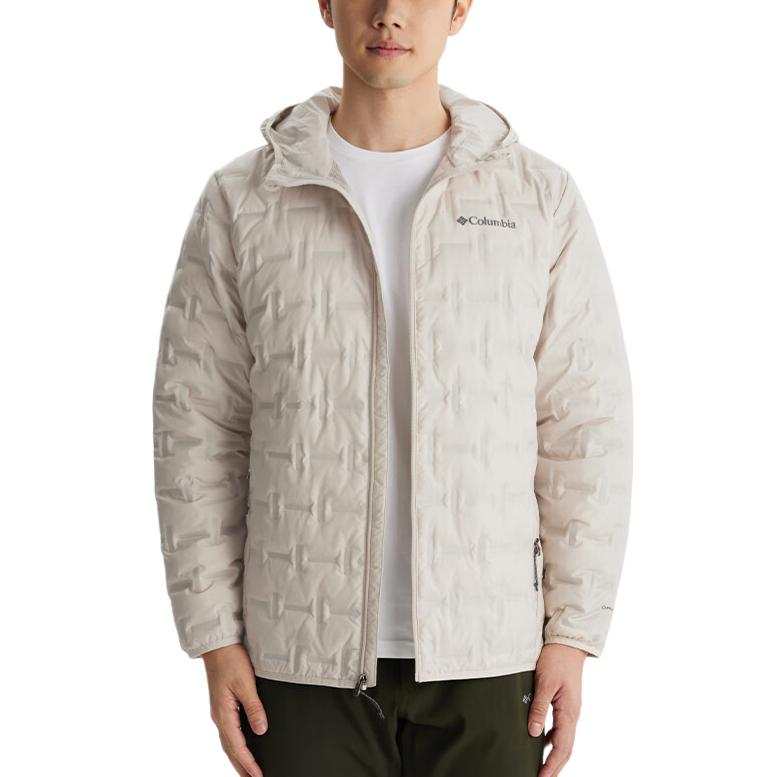 Columbia Hiking Down Jacket Unisex Ecru