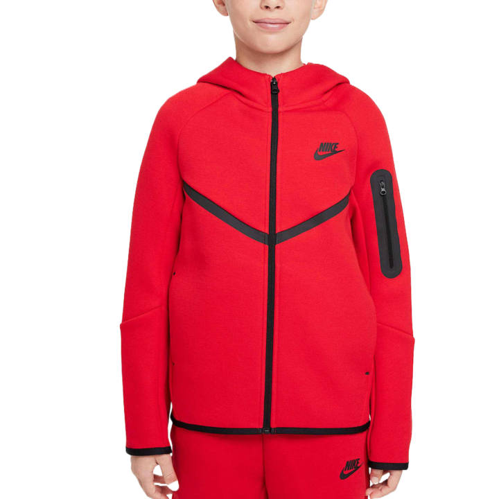 Nike Nike Jacket Sportswear Tech Fleece FW/AW24 Red Kids'