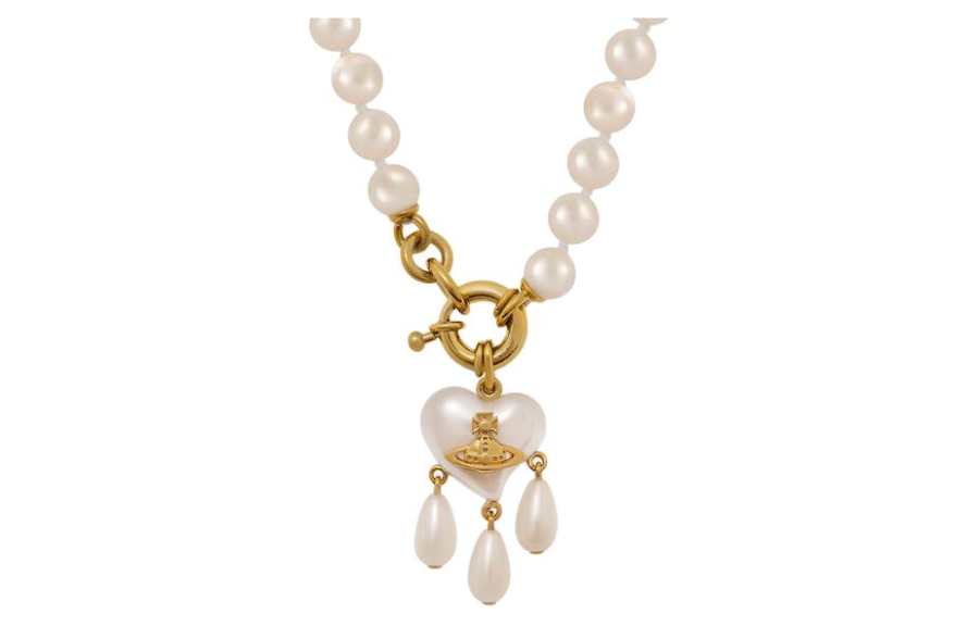Vivienne Westwood Necklaces Unisex Gold